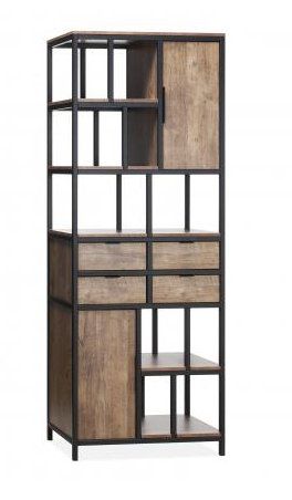 Wandkast Bali 2dr/4la/5 open | 2