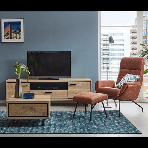 Salontafel Vierkant met lade Eltine