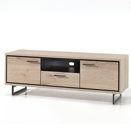 Tv Kast 2 deuren, 1 lade, 1 nis Eltine | 2