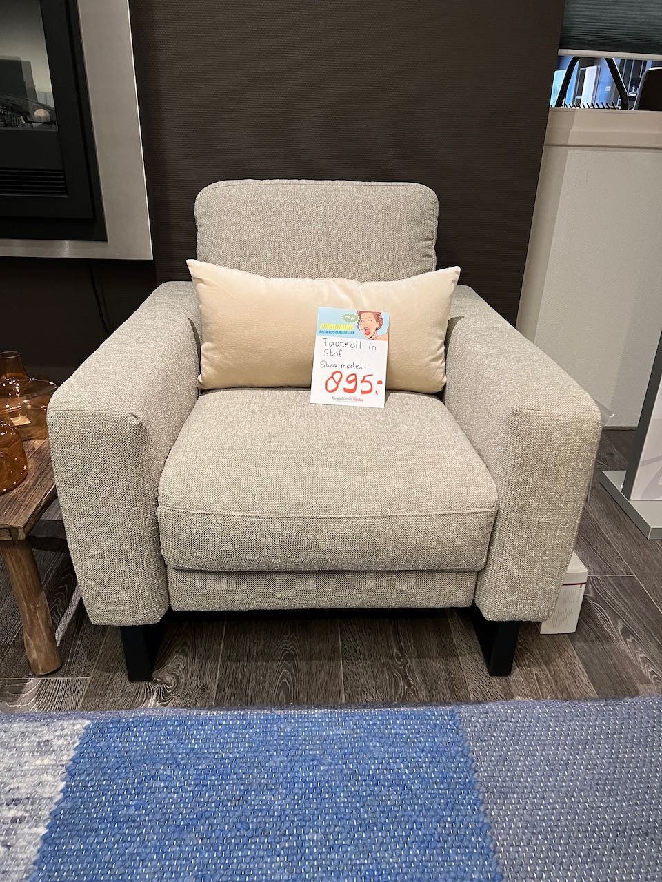 Fauteuil Miles Stof